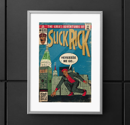 Slick Rick - The Great Adventures Of - Vertical Matte Poster