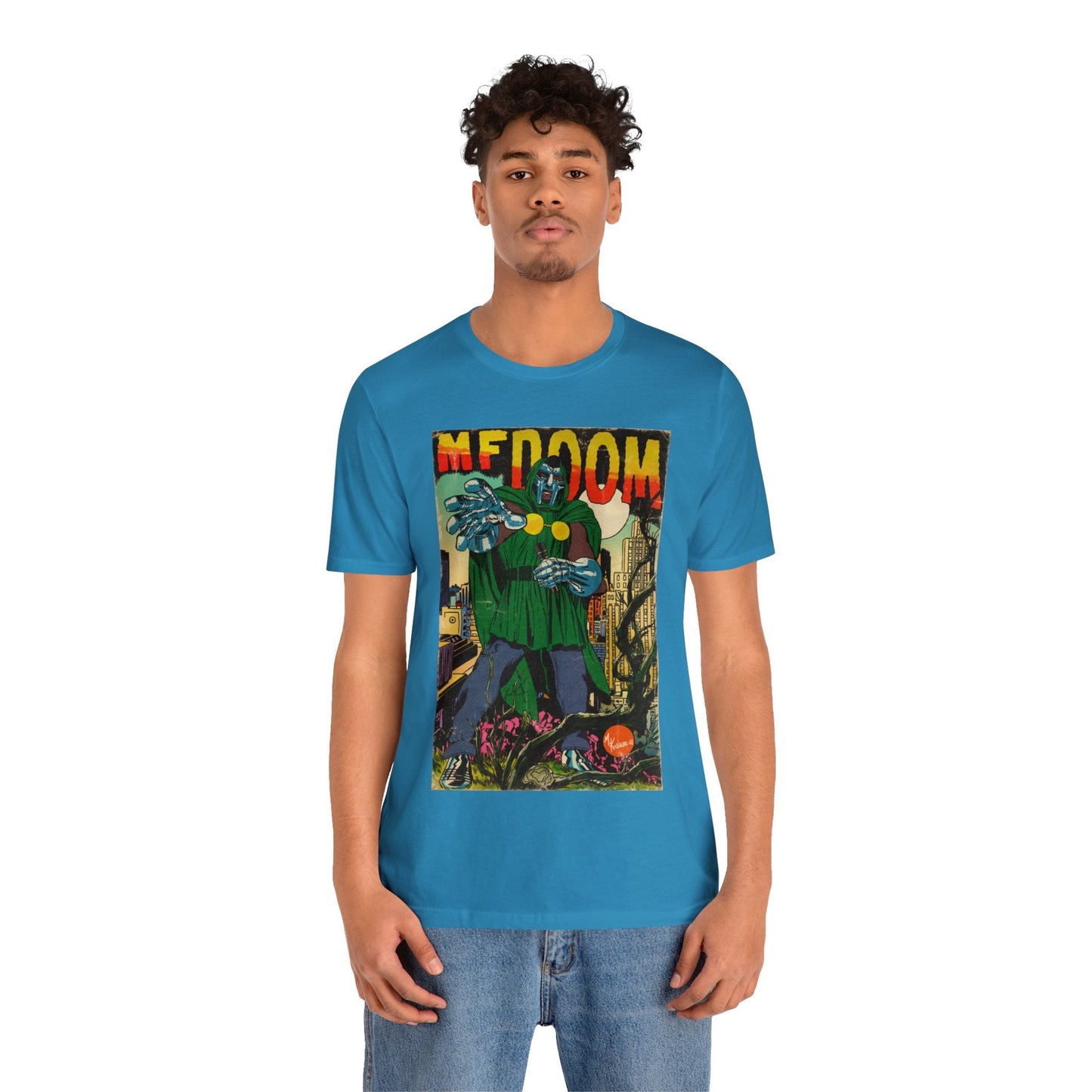 MF DOOM - Comic Book Art - Unisex Jersey T-Shirt