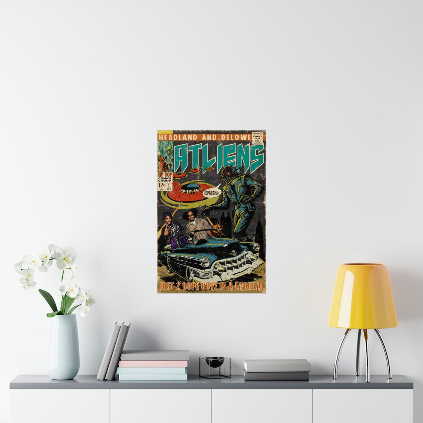 OutKast- Atliens 1 - 2 Dope Boyz - Vertical Matte Poster