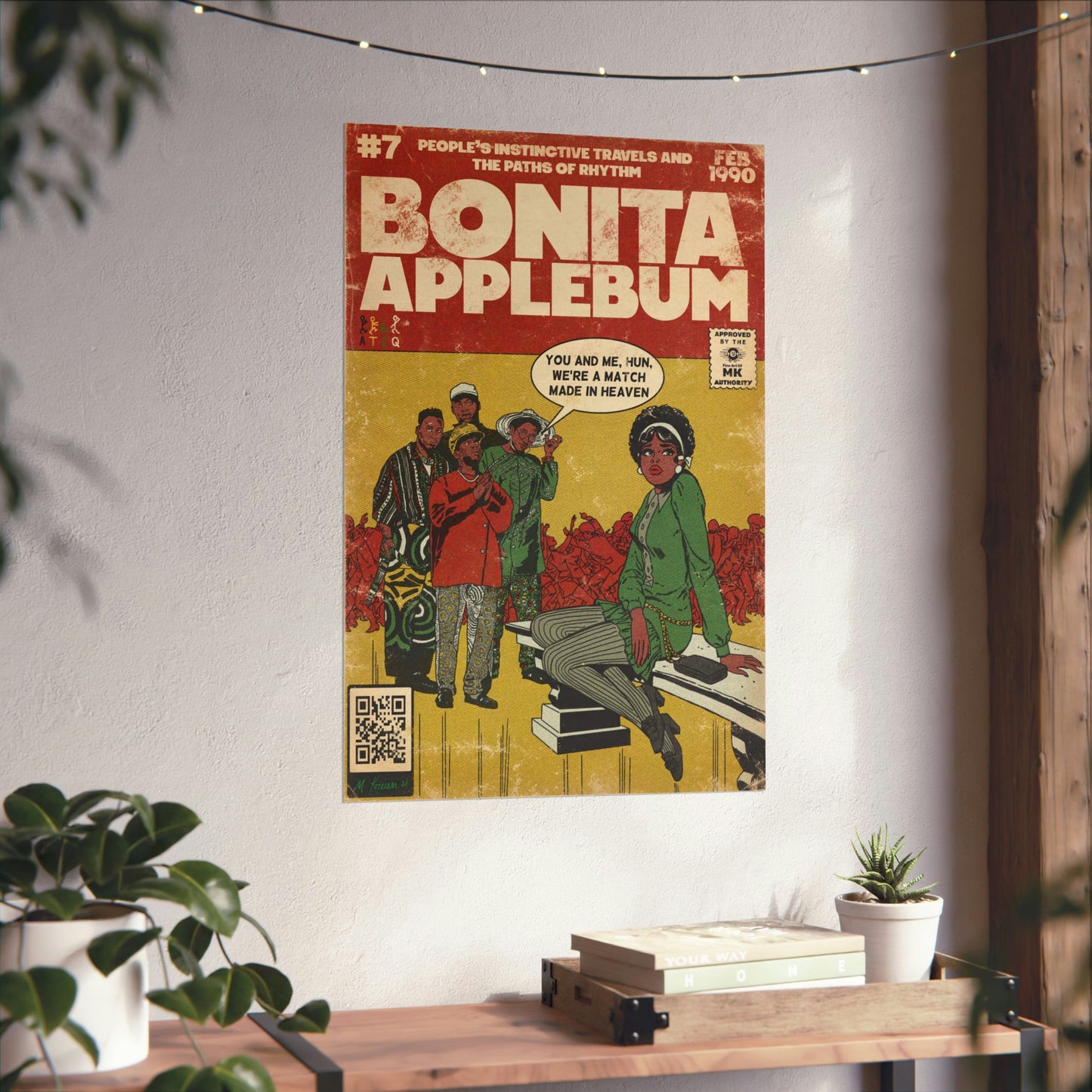 A Tribe Called Quest- Bonita Applebum- Vertical Matte Poster