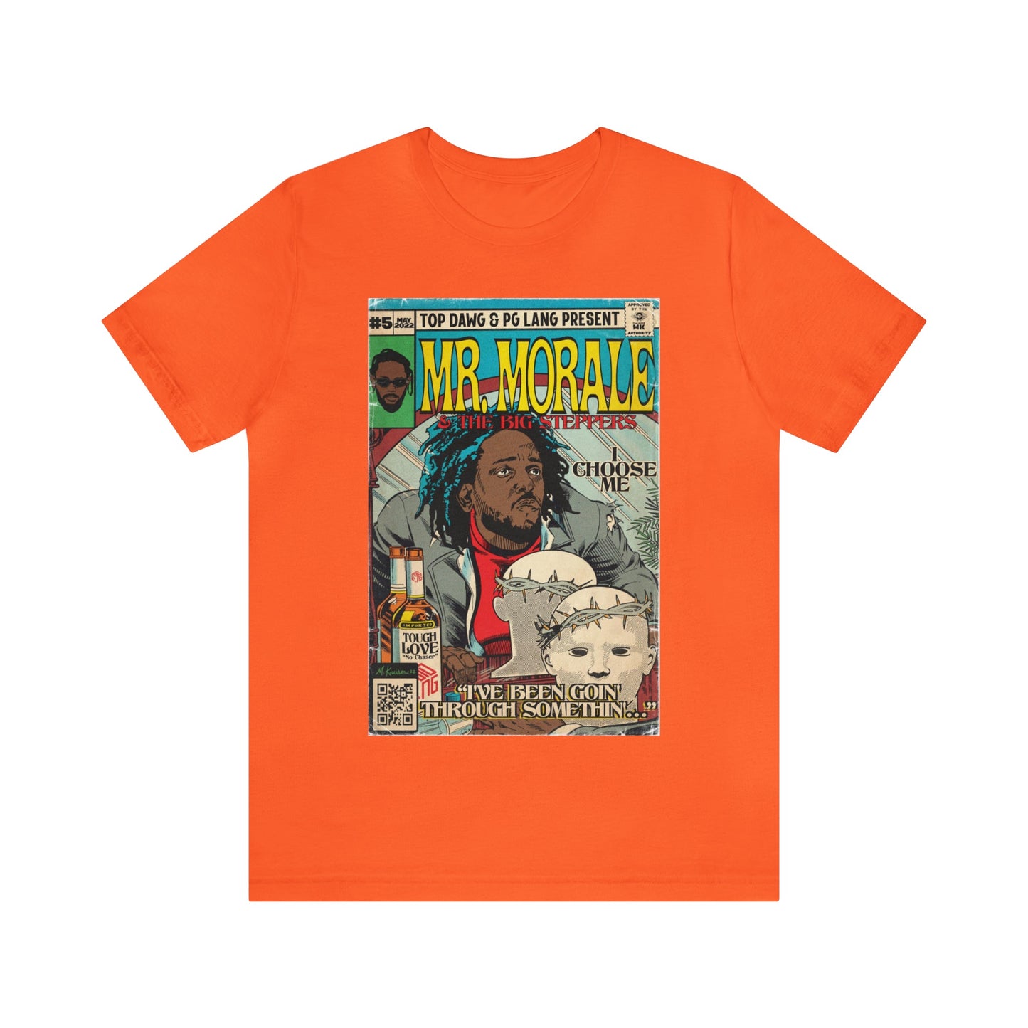 Kendrick Lamar- Mr. Morale & The Big Steppers- Unisex Jersey Short Sleeve Tee