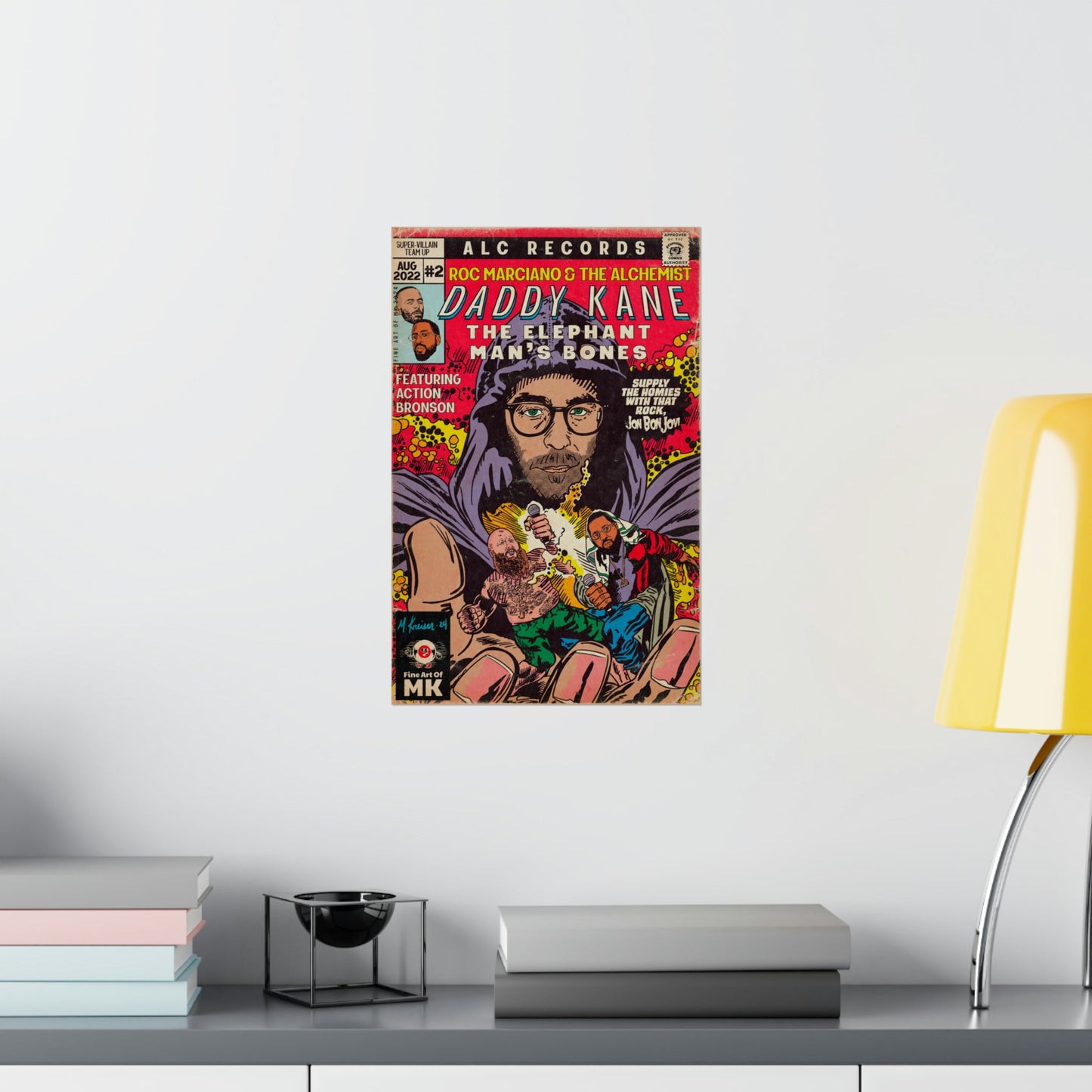 Roc Marciano, Alchemist, Action Bronson - Daddy Kane -  Matte Vertical Posters