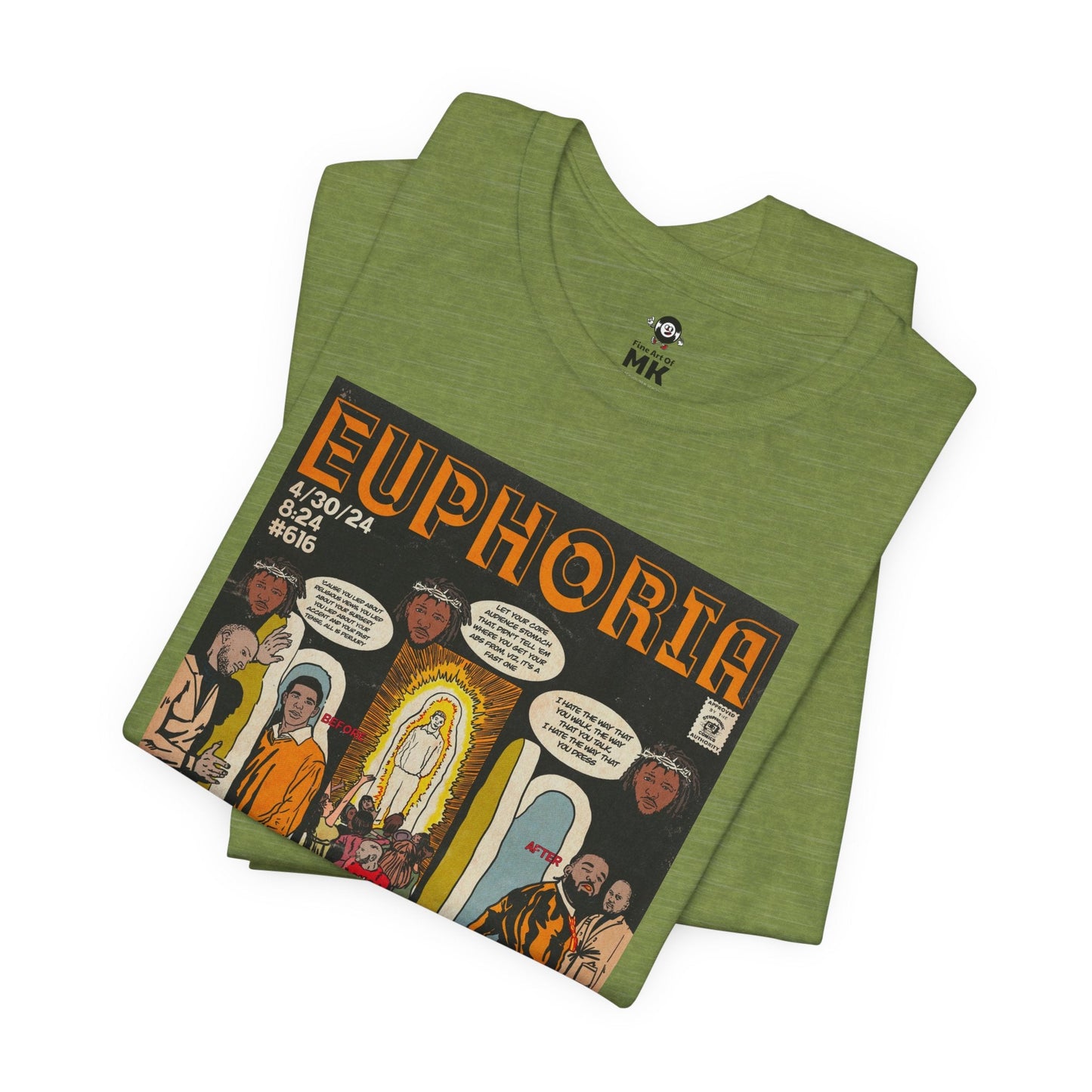 Kendrick Lamar - Euphoria - Unisex Jersey Short Sleeve Tee