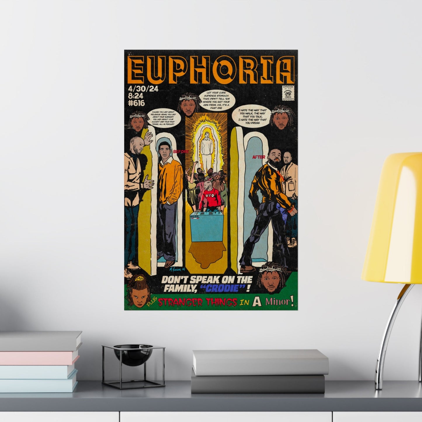 Kendrick Lamar - Euphoria - Matte Vertical Posters