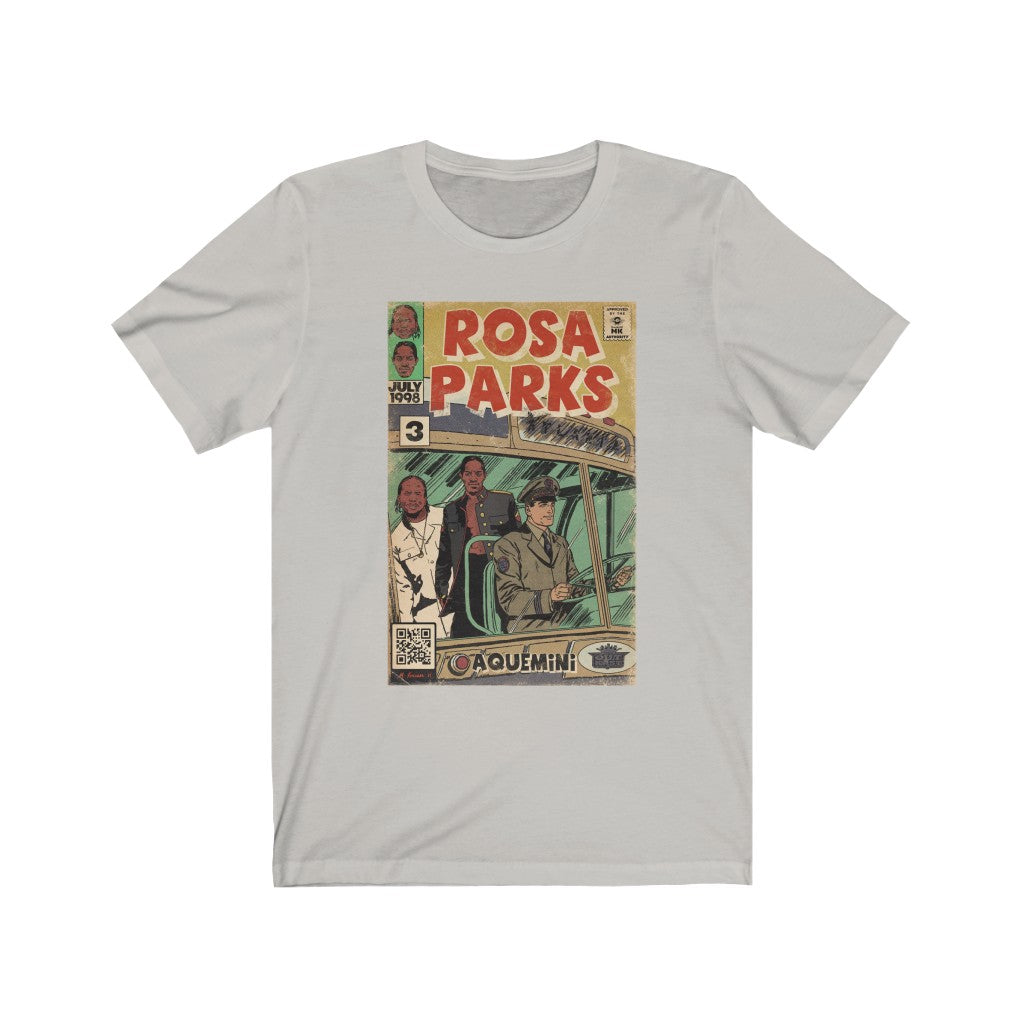 OutKast - Rosa Parks Hip Hop Comic Art - Unisex Jersey Short Sleeve Tee