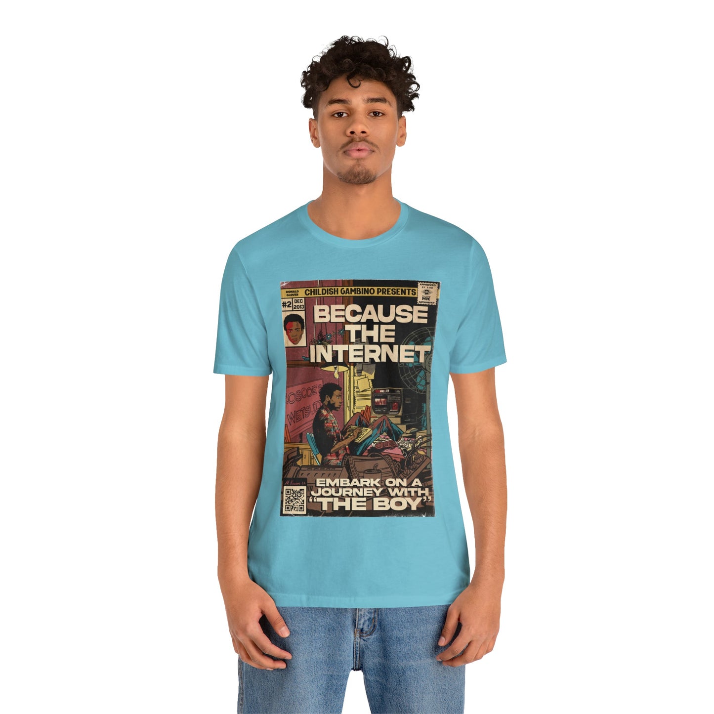 Childish Gambino- Because The Internet - Unisex Jersey Short Sleeve Tee