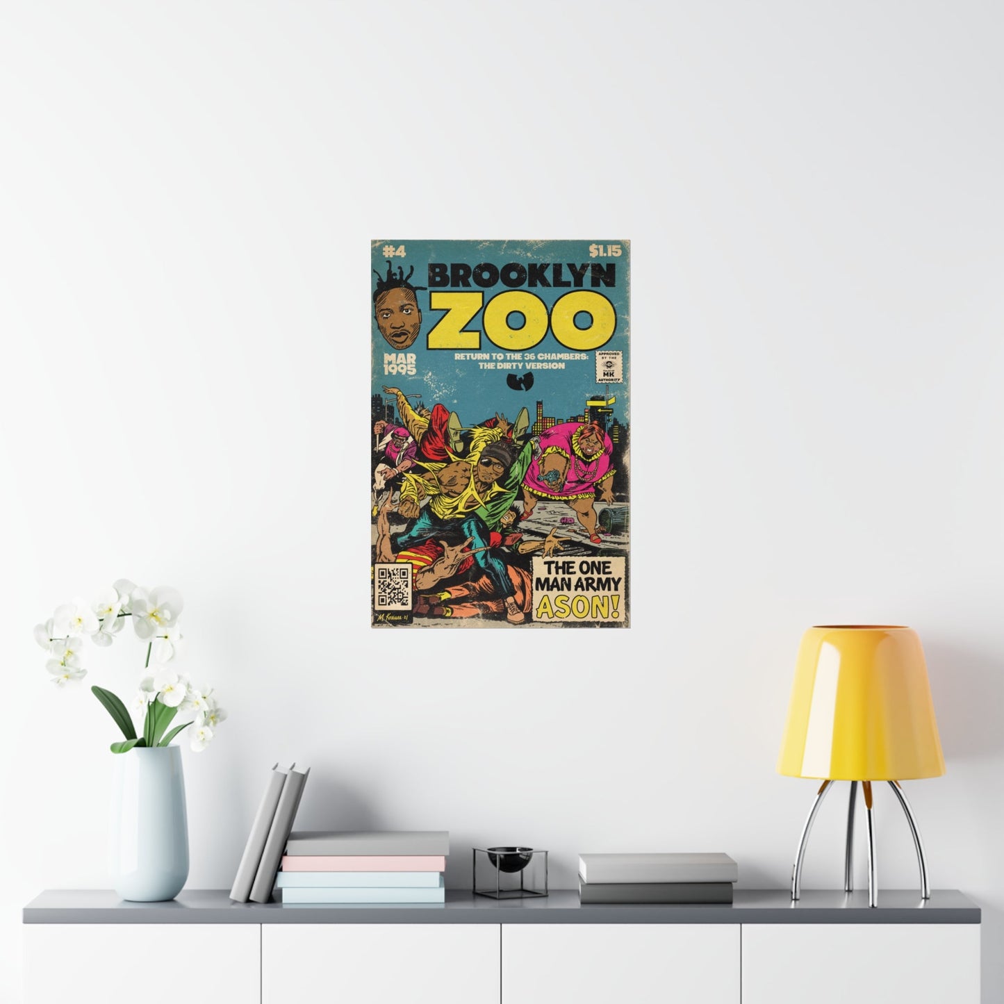 Ol’ Dirty Bastard - Brooklyn Zoo - Wu-Tang ODB - Vertical Matte Poster