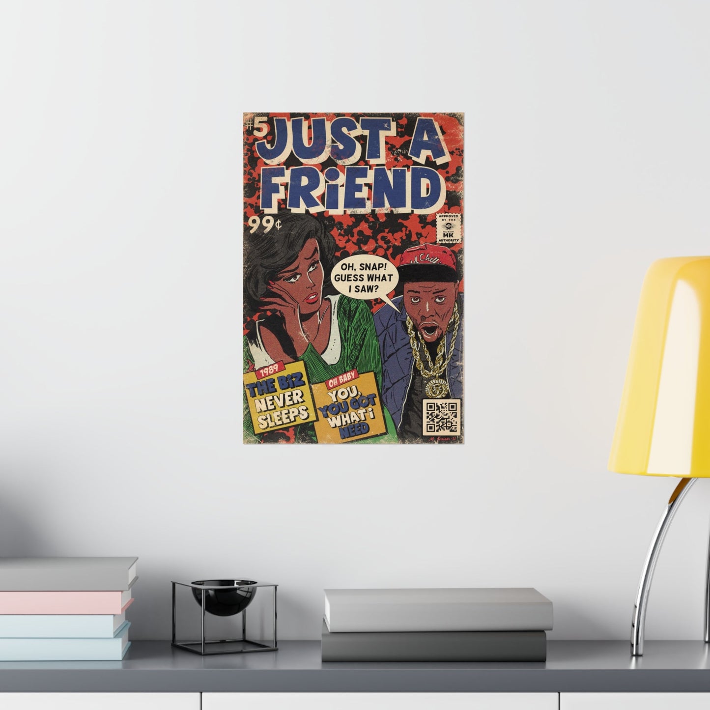 Biz Markie - Just A Friend - Vertical Matte Poster