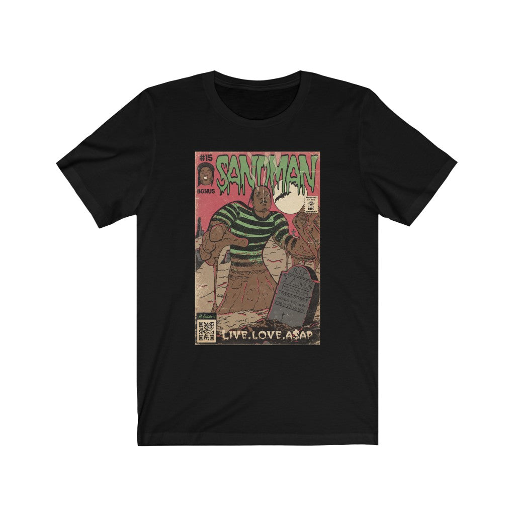 ASAP Rocky- Sandman - Unisex Jersey Short Sleeve Tee