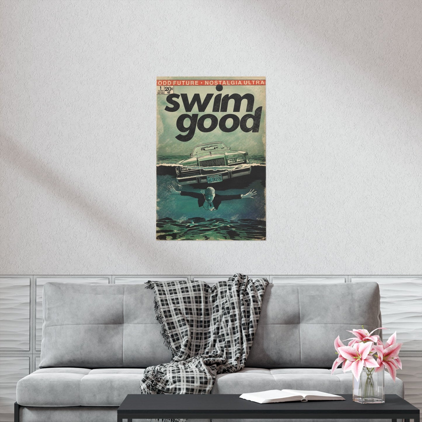 Frank Ocean- Swim Good - Vertical Matte Poster