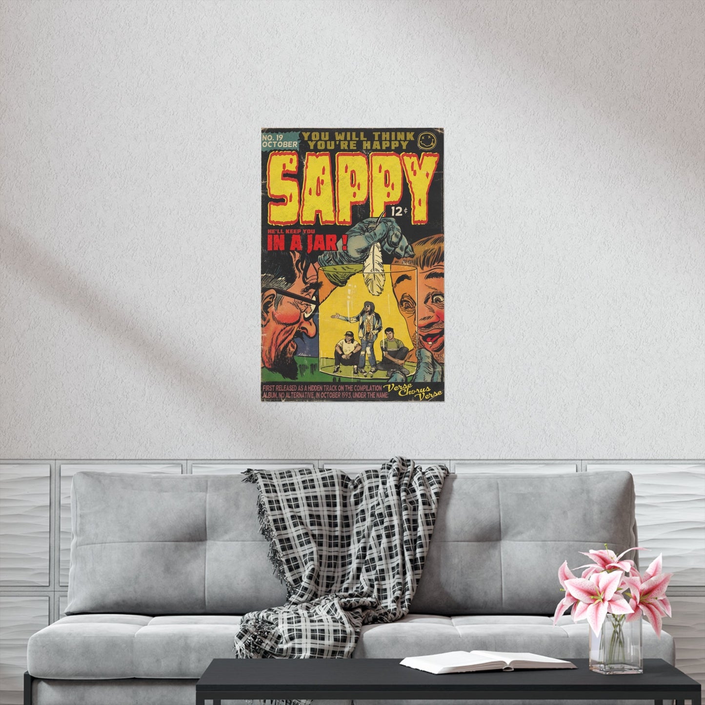 Nirvana - Sappy - Vertical Matte Poster