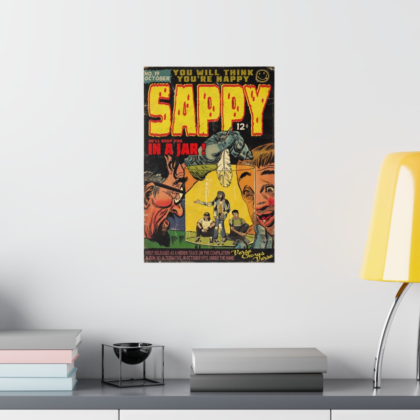 Nirvana - Sappy - Vertical Matte Poster