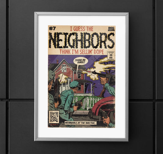 J. Cole - Neighbors - Vertical Matte Posters