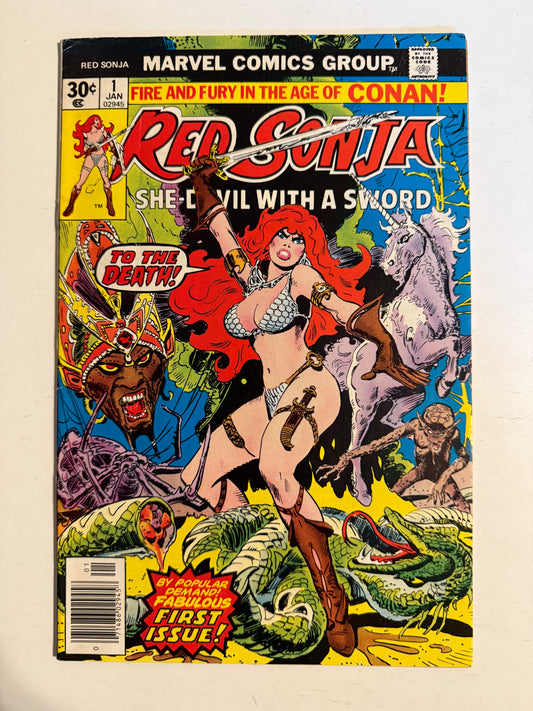 Red Sonja #1 (1977) (Mid Grade)