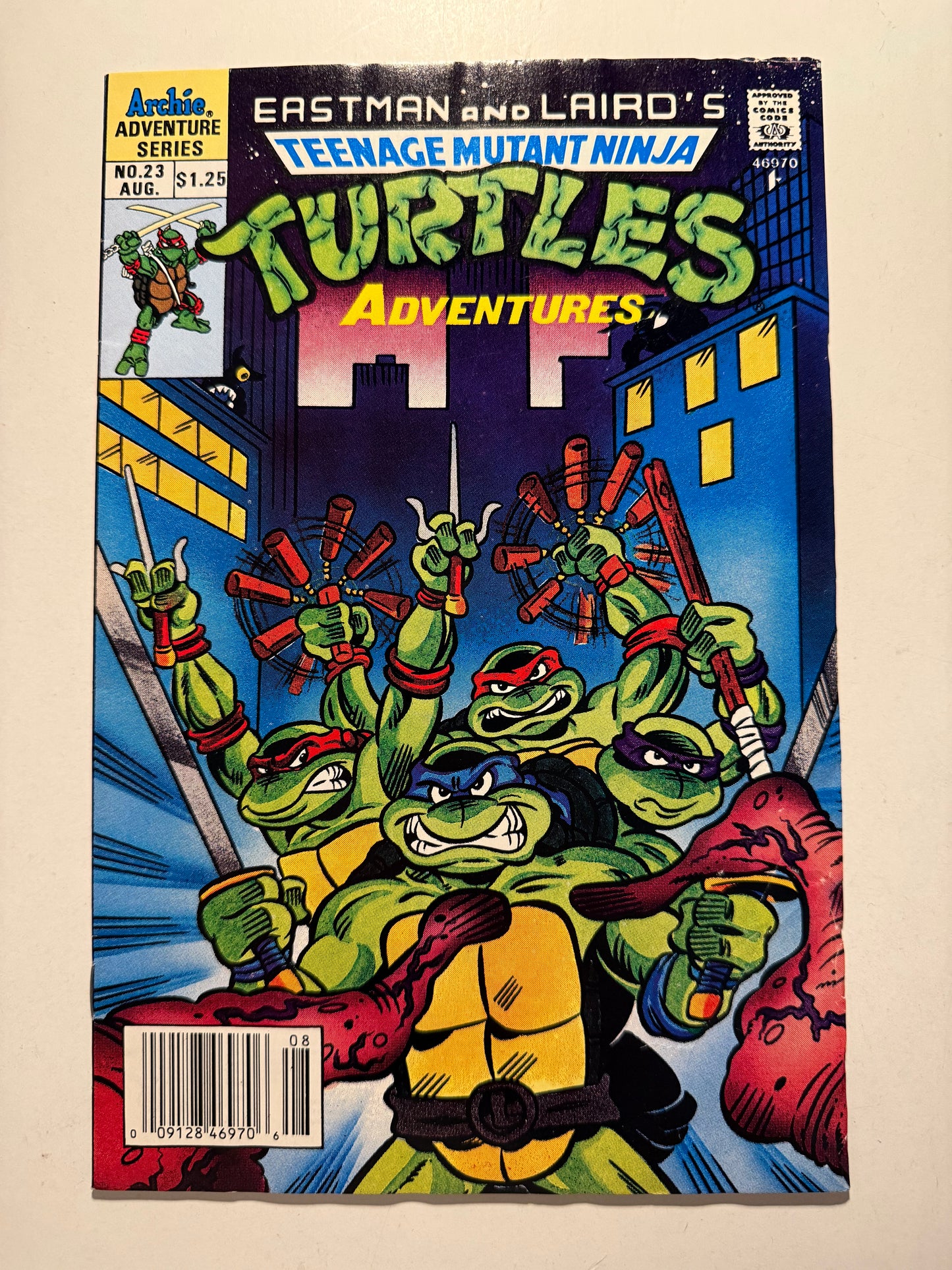 Teenage Mutant Ninja Turtles Adventures #23 (1991) (Mid Grade)