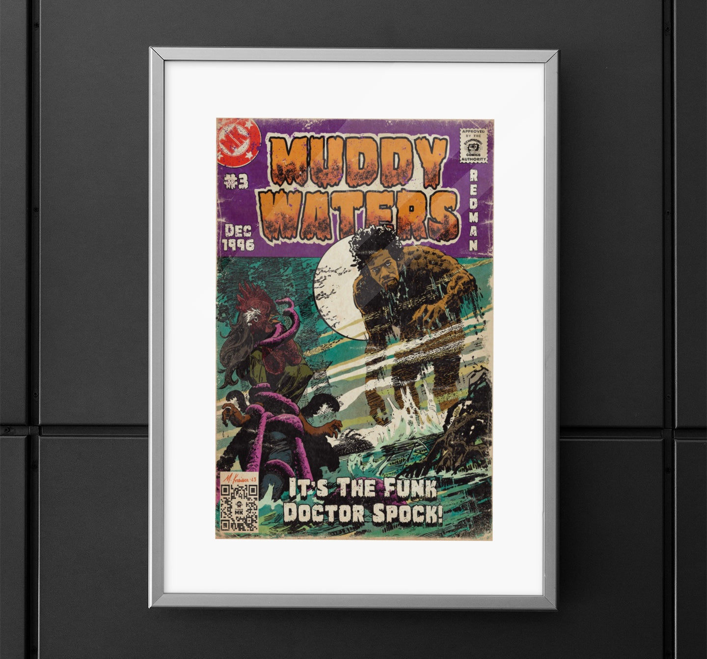 Redman - Muddy Waters - Vertical Matte Poster