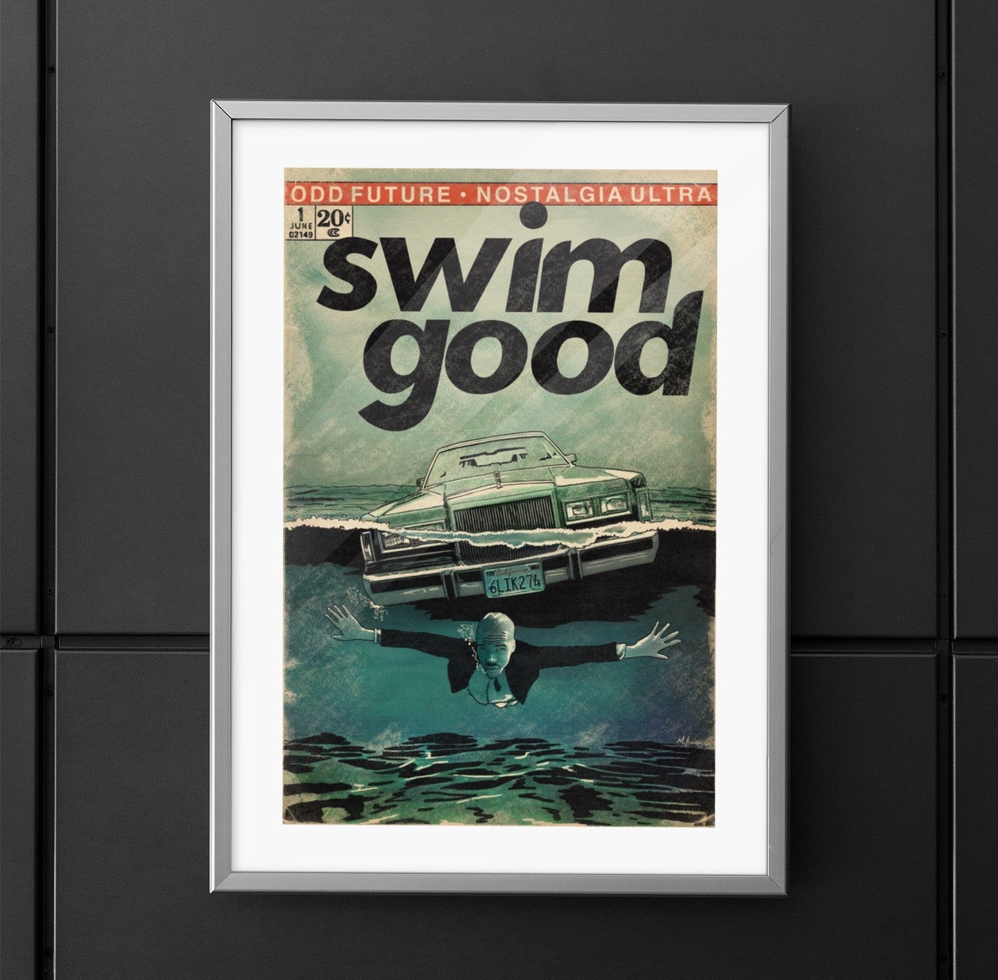 Frank Ocean- Swim Good - Vertical Matte Poster