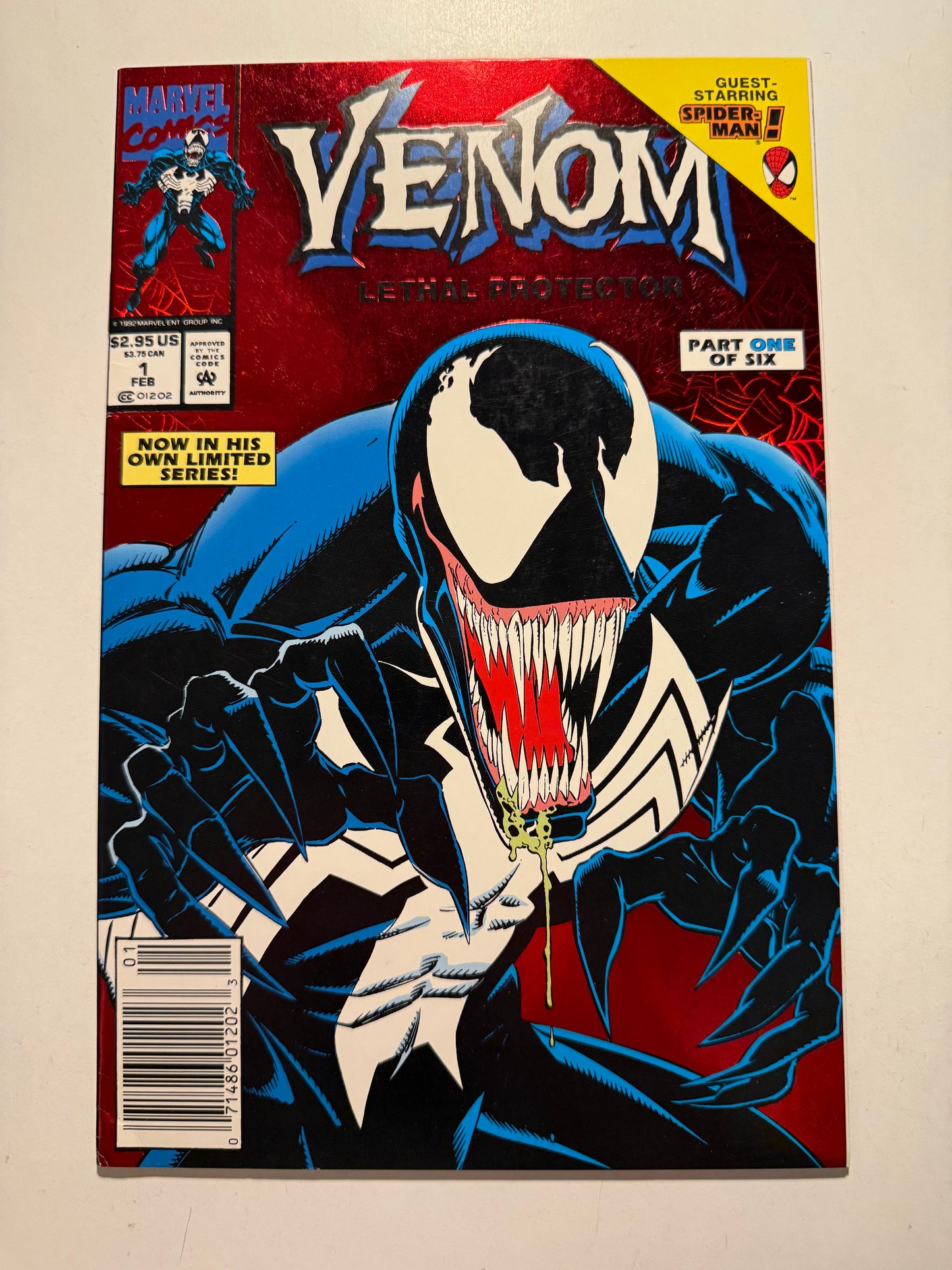 Venom Lethal Protector #1 (1992) (Low Grade)