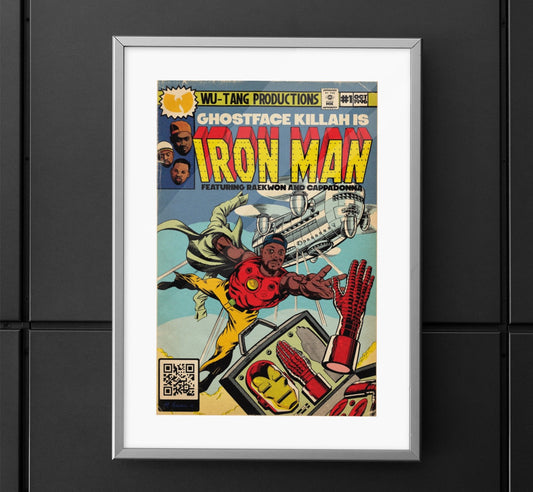 Ghostface Killah - Iron Man - Vertical Matte Posters