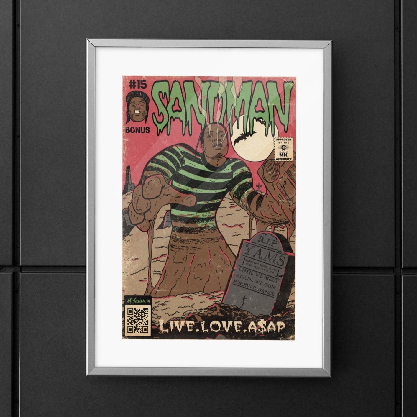 ASAP Rocky - Sandman - Vertical Matte Poster