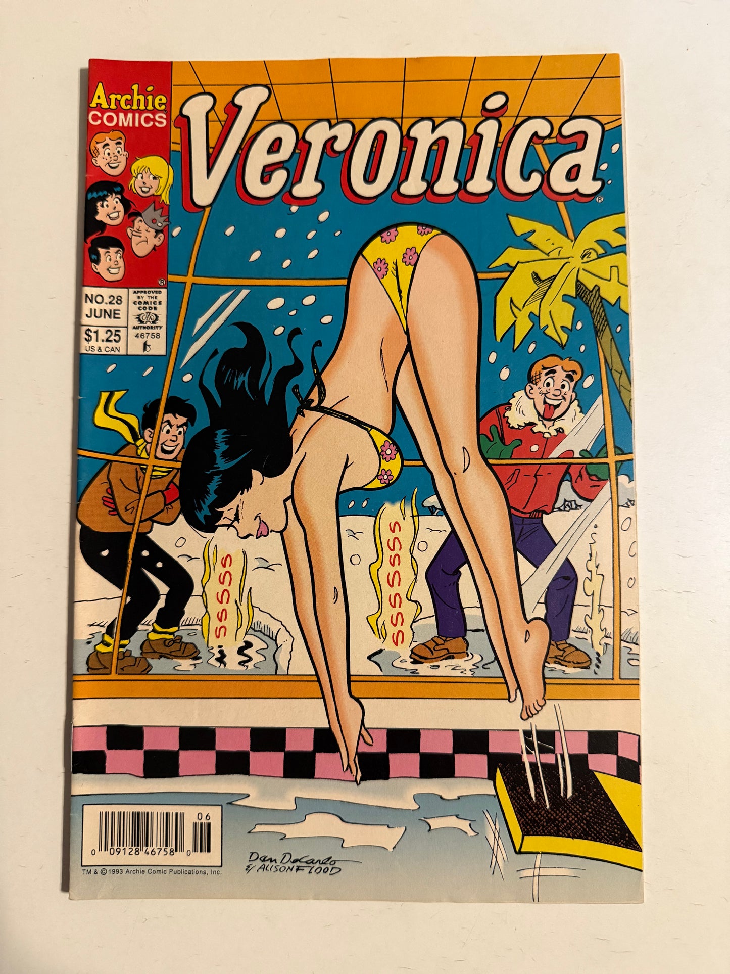 Veronica #28 Newsstand (1993) (Mid Grade)