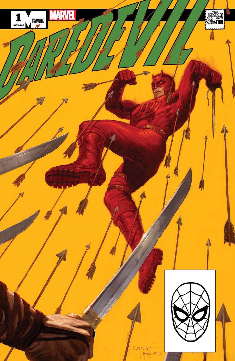 Daredevil #1 E.M. Gist Homage Trade Dress Variant (7/13/22)