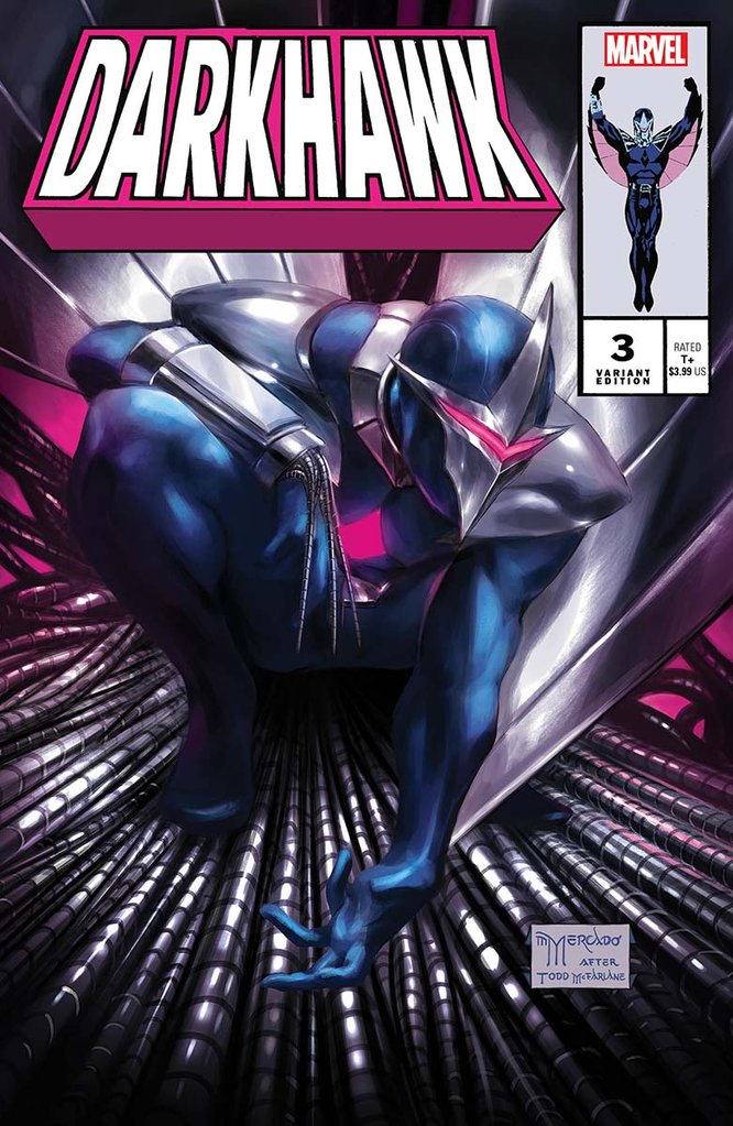 Darkhawk #3 Miguel Mercado McFarlane Homage Trade Dress Variant (11/3/21)