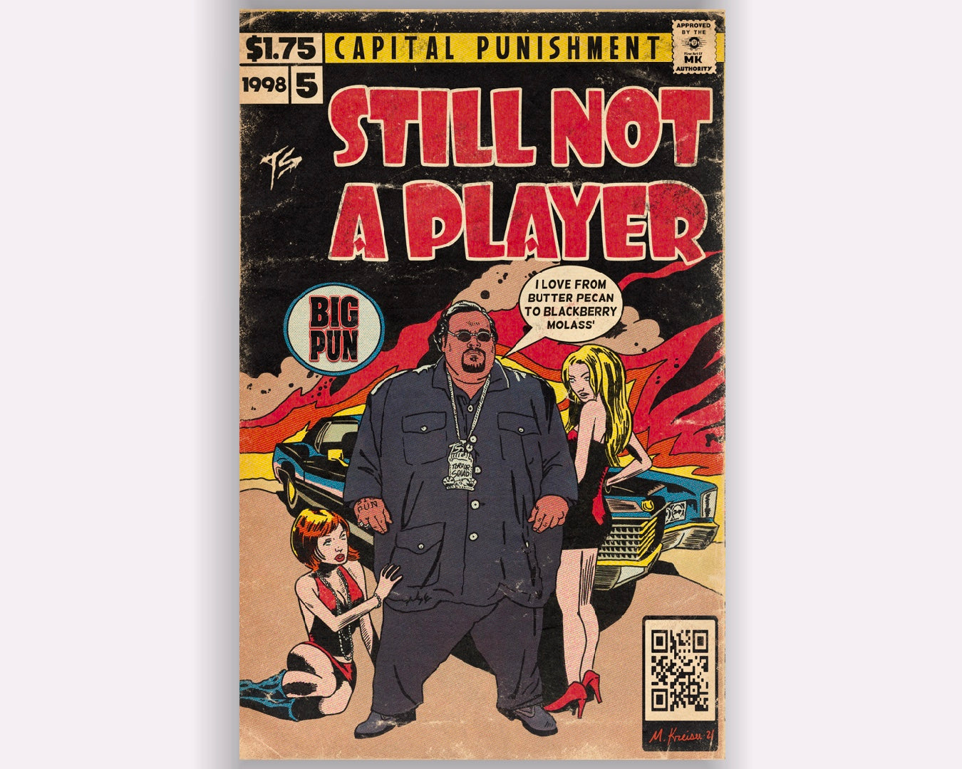 Big Pun - Still Not A Player - Hip Hop Comics- Unisex Jersey Short Sleeve Tee