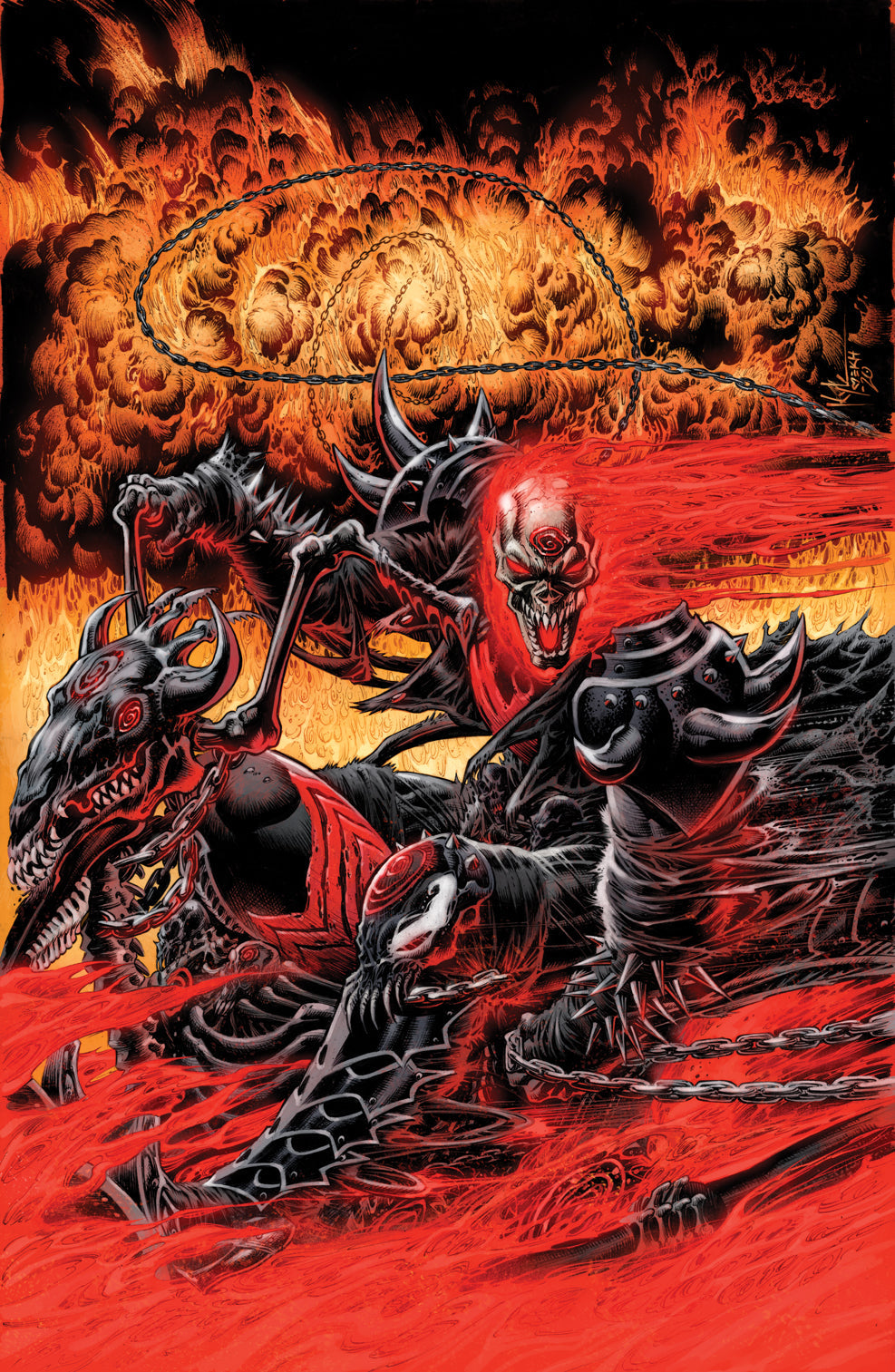 Ghost Rider Return Of Vengeance #1 Unknown Comics Hotz Knullified Exclusive Virgin Var (12/30/2020)