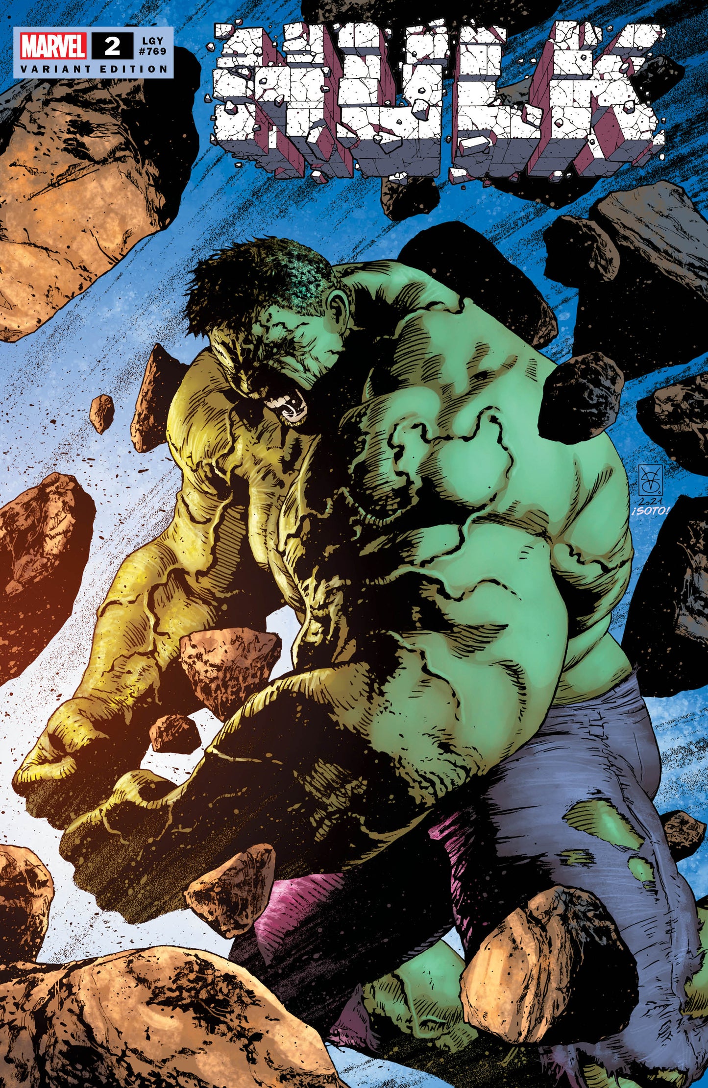 Hulk #2 Valerio Giangiordano Trade Dress Variant (12/15/21)