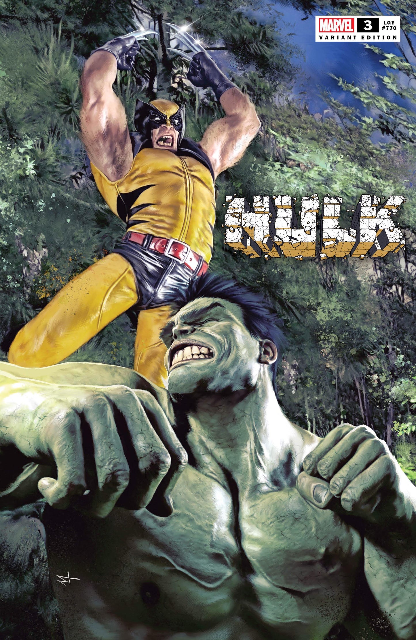 Hulk #3 Marco Turini Trade Dress Variant (1/19/21)