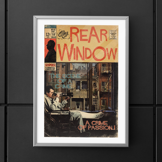 Hitchcock - Rear Window - Premium Matte Vertical Poster