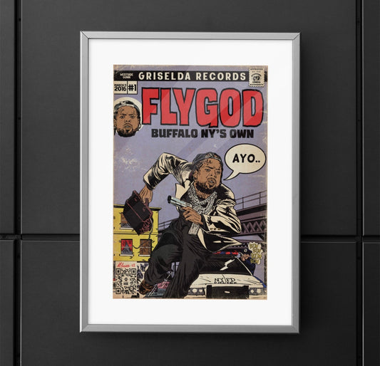 Westside Gunn - Flygod - Premium Matte Vertical Poster