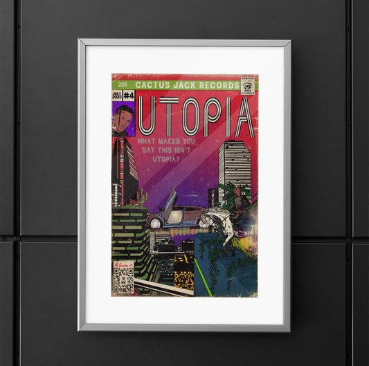 Travis Scott - Utopia - Premium Matte Vertical Posters