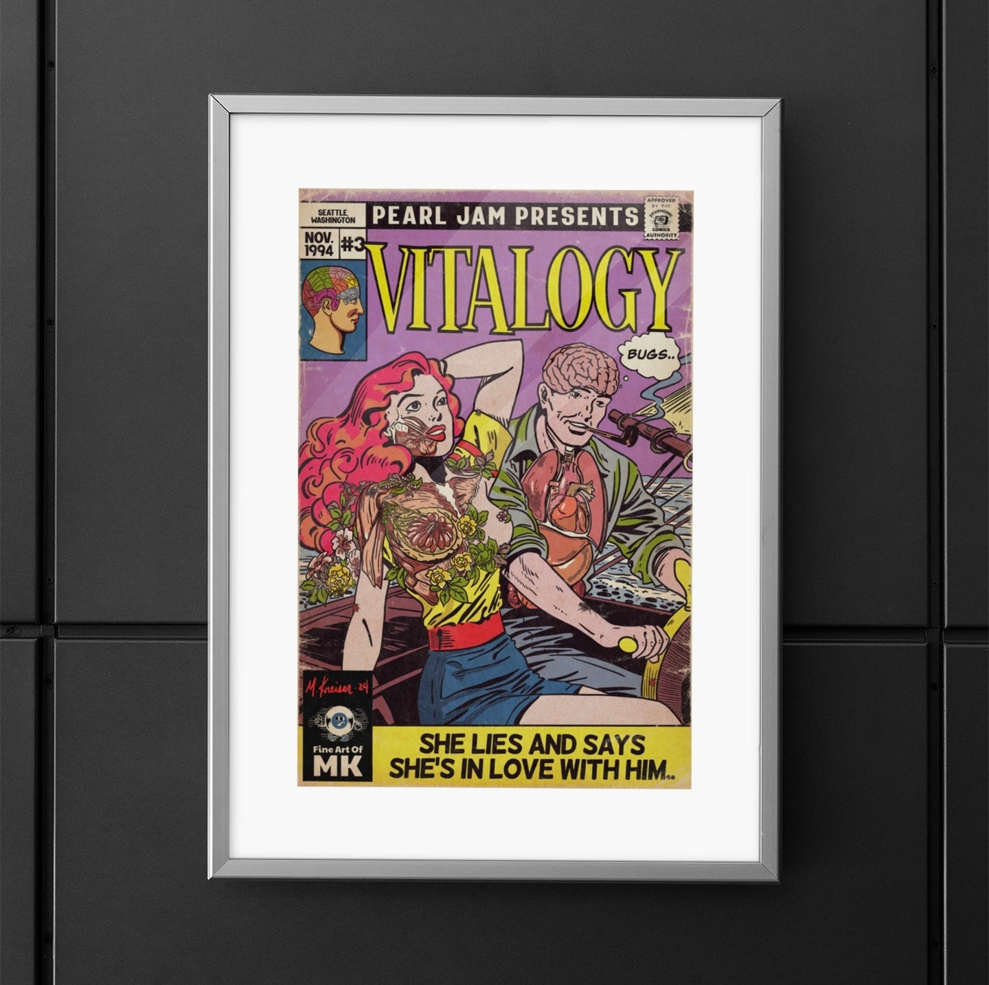 Pearl Jam - Vitalogy - Matte Vertical Posters