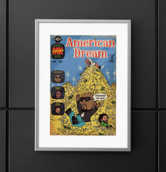 Jeezy, Cole & Kendrick - American Dream - Matte Vertical Posters