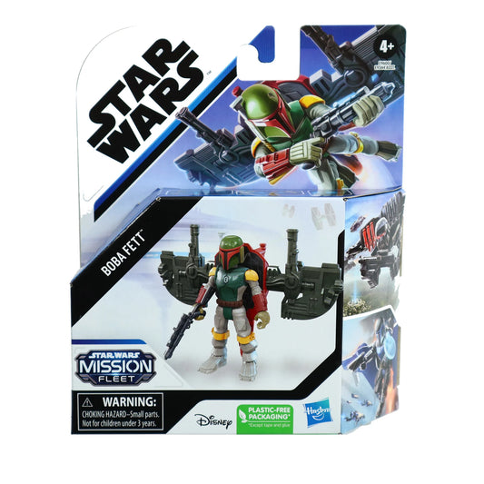 Star Wars Mission Fleet: Boba Fett Wing Suit Miniature Action Figure