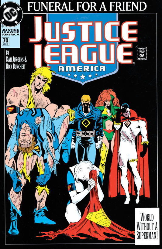 Justice League America #70 2nd printing