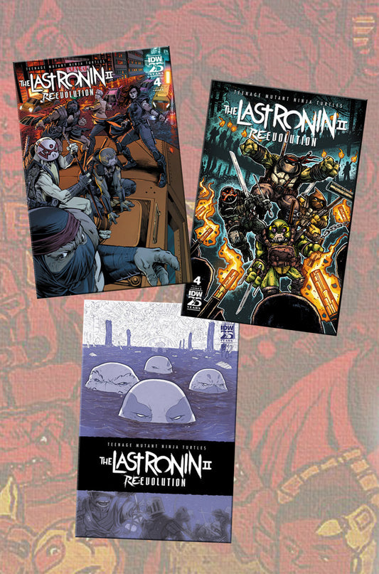 TMNT Last Ronin II Re-Evolution #4 Cover Bundle - 3 Covers (01/08/25)