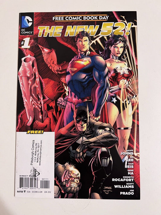 New 52 #1 FCBD Edition (Stamped)