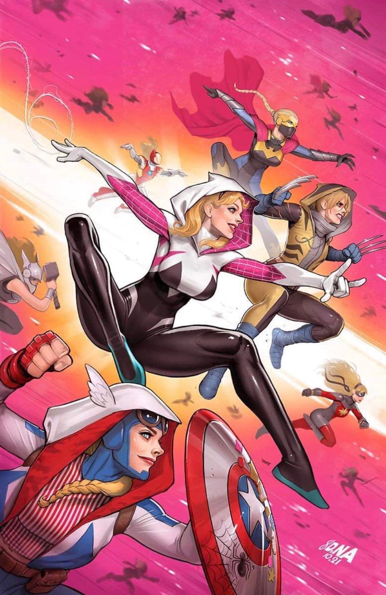 Spider-Gwen Gwenverse #1 David Nakayama Virgin Variant (3/9/22)