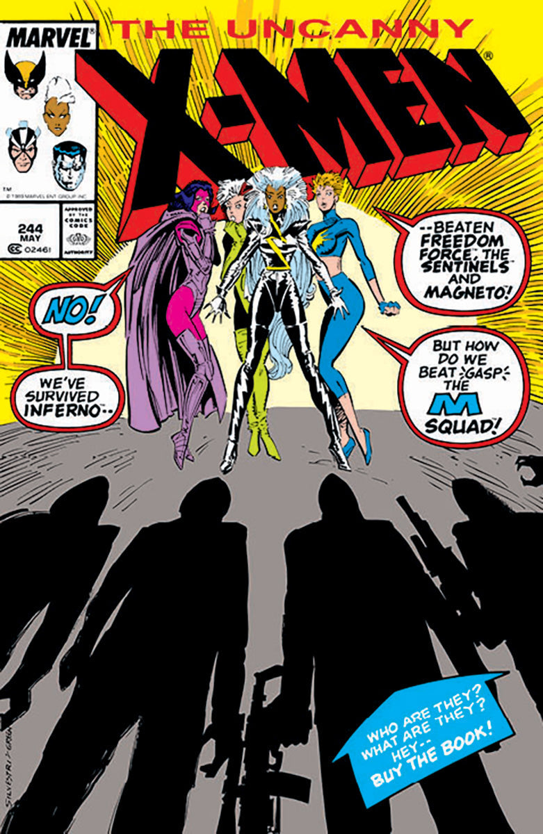 [FOIL] UNCANNY X-MEN #244 FACSIMILE UNKNOWN COMICS Marc Silvestri EXCLUSIVE VAR (10/02/2024)