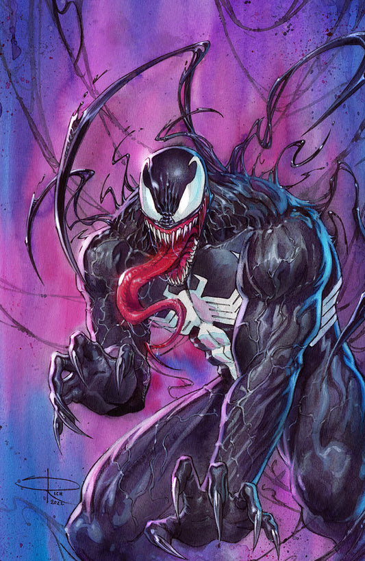 VENOM #9 UNKNOWN COMICS SABINE RICH EXCLUSIVE VIRGIN VAR (07/27/2022)