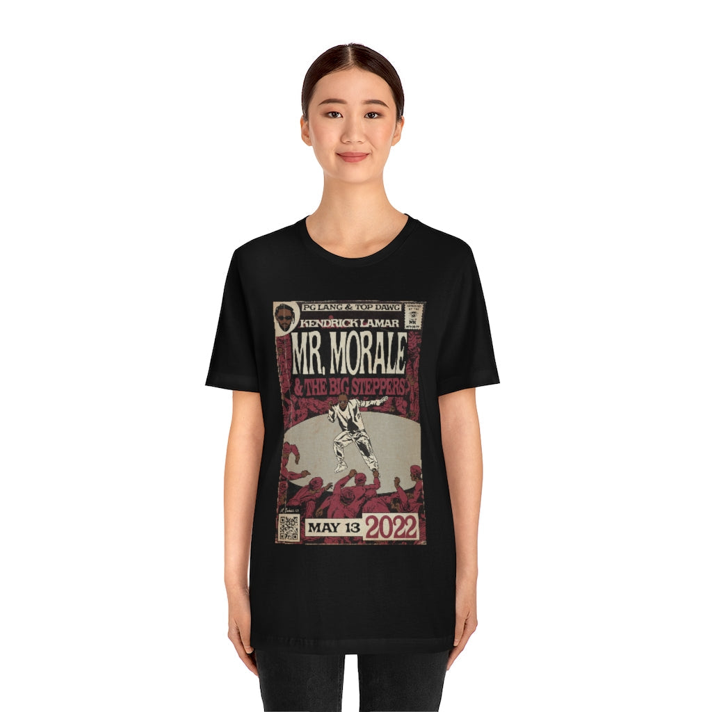 Kendrick Lamar - Mr. Morale & The Big Steppers - Comic Art -Unisex Jersey Short Sleeve Tee