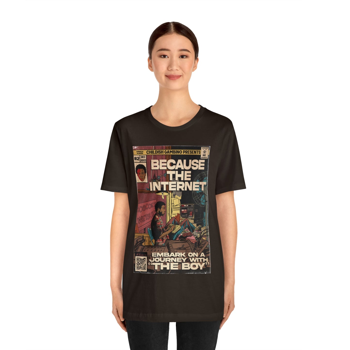 Childish Gambino- Because The Internet - Unisex Jersey Short Sleeve Tee