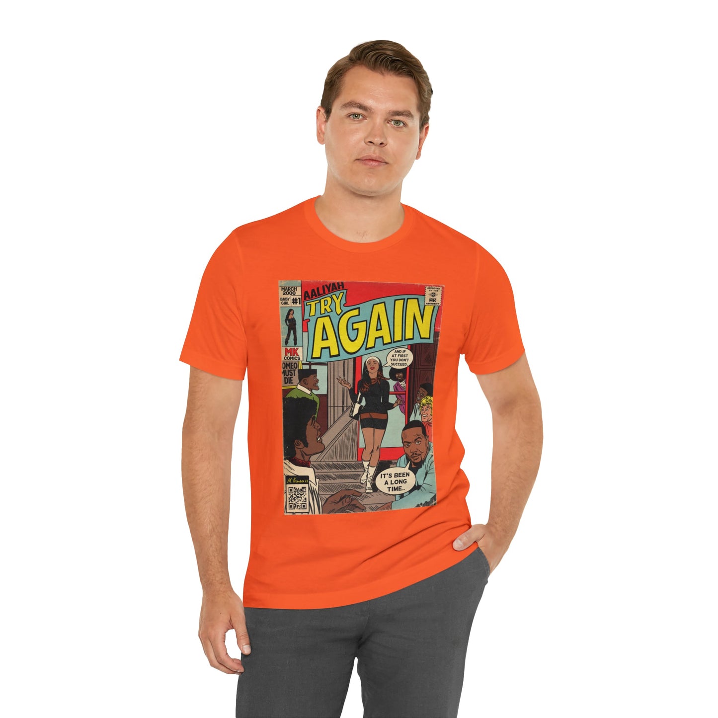 Aaliyah - Try Again - Unisex Jersey Short Sleeve Tee