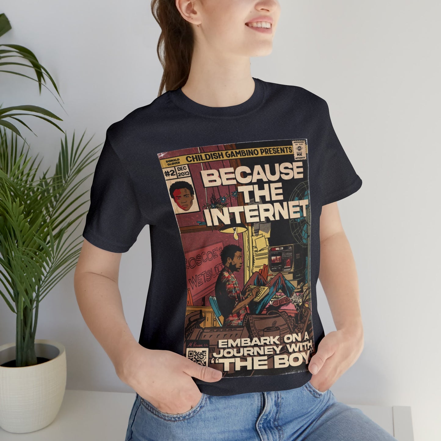 Childish Gambino- Because The Internet - Unisex Jersey Short Sleeve Tee