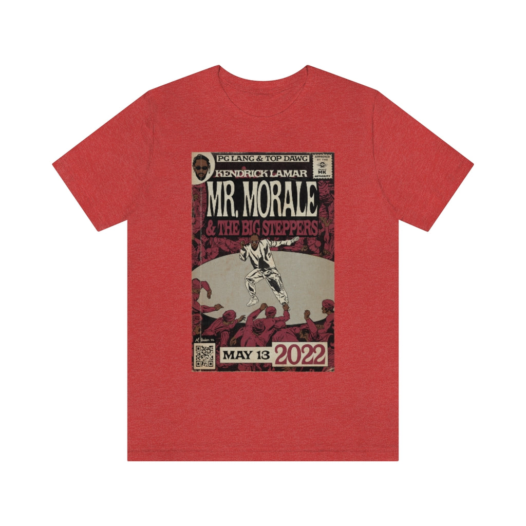 Kendrick Lamar - Mr. Morale & The Big Steppers - Comic Art -Unisex Jersey Short Sleeve Tee