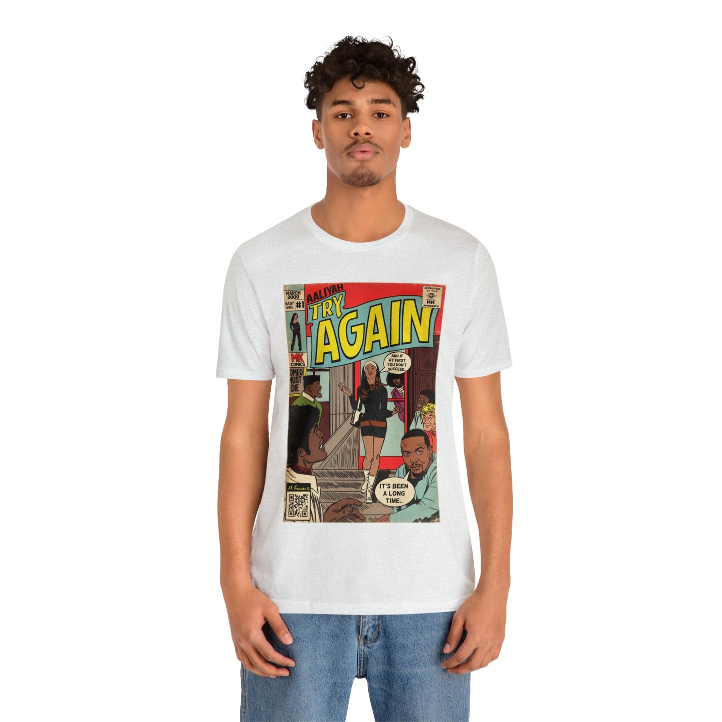 Aaliyah - Try Again - Unisex Jersey Short Sleeve Tee