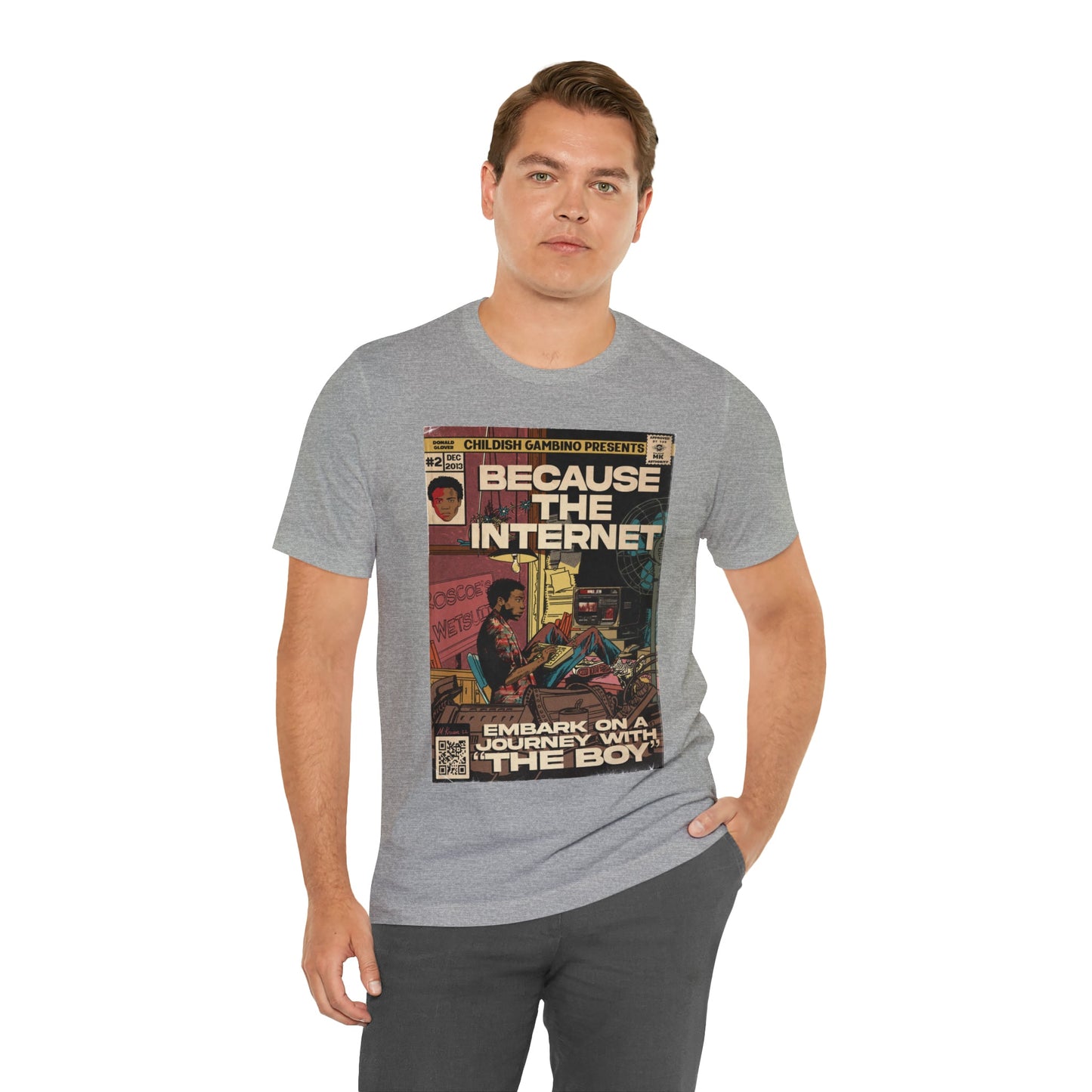 Childish Gambino- Because The Internet - Unisex Jersey Short Sleeve Tee